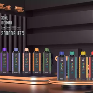 OSSU 30000 Puffs Digital Dual Display Dual Mesh Coils Disposable Vape