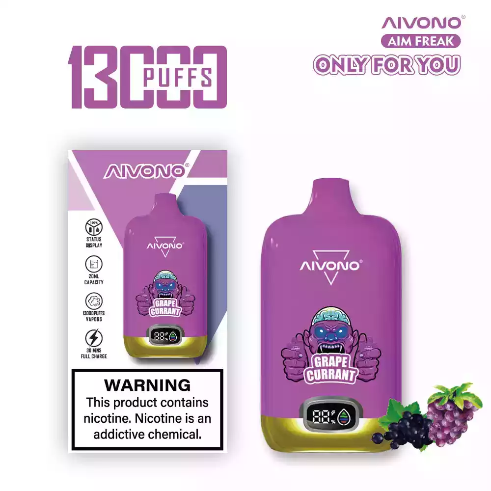 Premium AIVONO AIM FREAK 13000 Puffs Einweg Vape (8) Premium AIVONO AIM FREAK 13000 Puffs Einweg Vape (8)