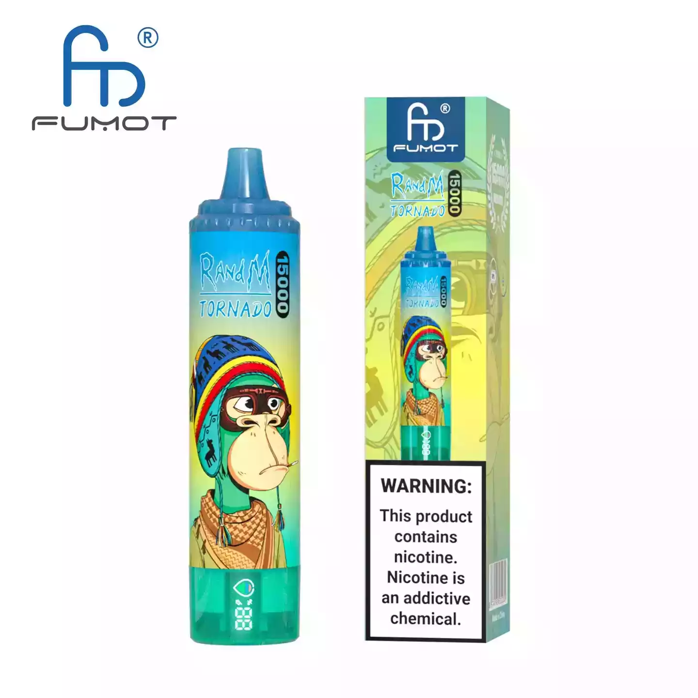 RandM Tornado 15000 Puffs Einweg Vape mit 25ml E-Liquid und Mesh Coil (15) RandM Tornado 15000 Puffs Einweg Vape mit 25ml E-Liquid und Mesh Coil (15)