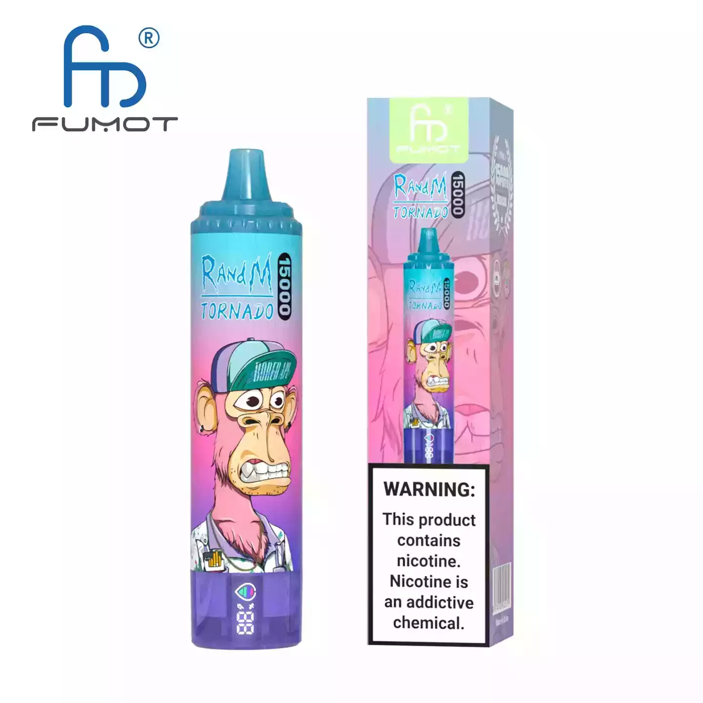 RandM Tornado 15000 Puffs Einweg Vape mit 25ml E-Liquid und Mesh Coil (2) RandM Tornado 15000 Puffs Einweg Vape mit 25ml E-Liquid und Mesh Coil (2)