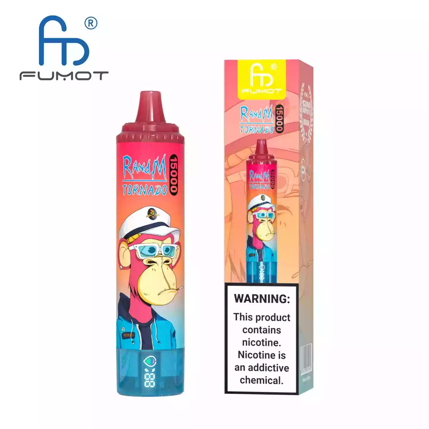 RandM Tornado 15000 Puffs Einweg Vape mit 25ml E-Liquid und Mesh Coil (3) RandM Tornado 15000 Puffs Einweg Vape mit 25ml E-Liquid und Mesh Coil (3)