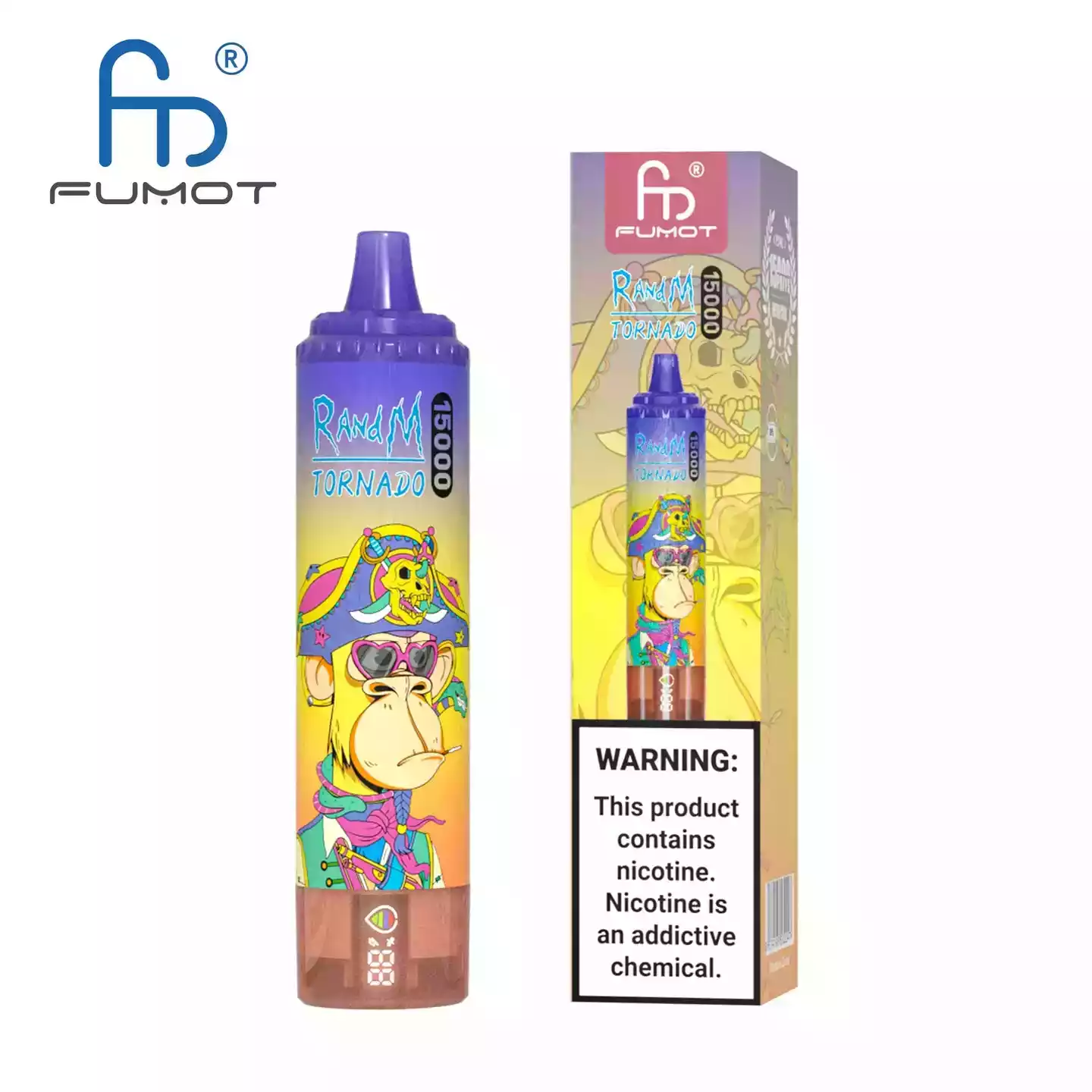 RandM Tornado 15000 Puffs Einweg Vape mit 25ml E-Liquid und Mesh Coil (4) RandM Tornado 15000 Puffs Einweg Vape mit 25ml E-Liquid und Mesh Coil (4)