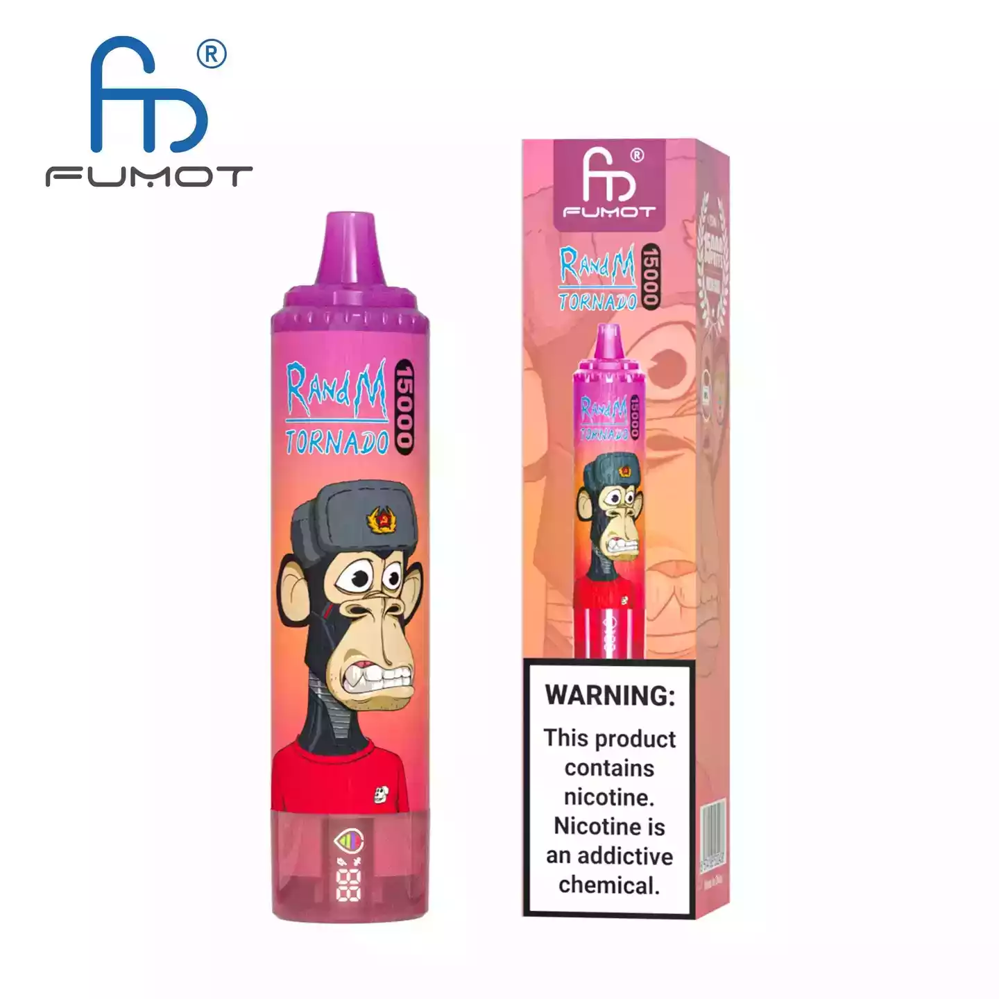 RandM Tornado 15000 Puffs Einweg Vape mit 25ml E-Liquid und Mesh Coil (5) RandM Tornado 15000 Puffs Einweg Vape mit 25ml E-Liquid und Mesh Coil (5)