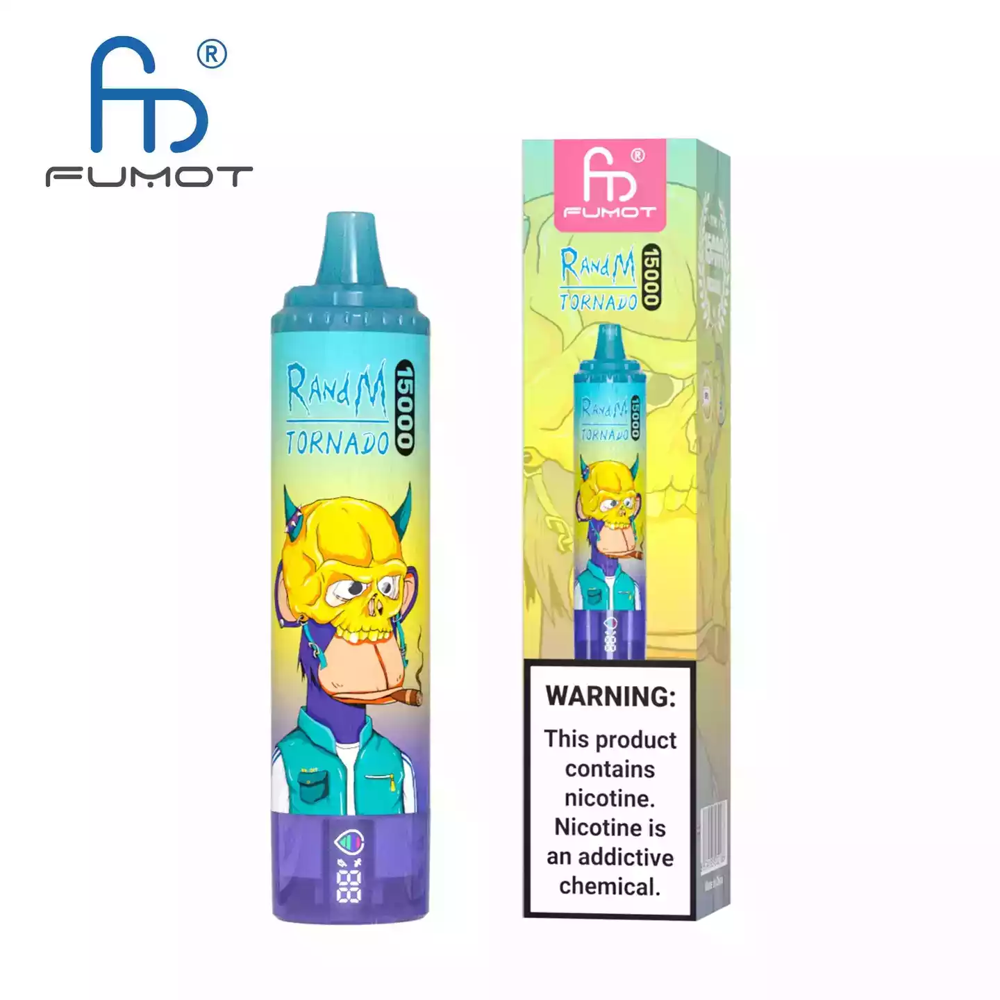 RandM Tornado 15000 Puffs Einweg Vape mit 25ml E-Liquid und Mesh Coil (6) RandM Tornado 15000 Puffs Einweg Vape mit 25ml E-Liquid und Mesh Coil (6)