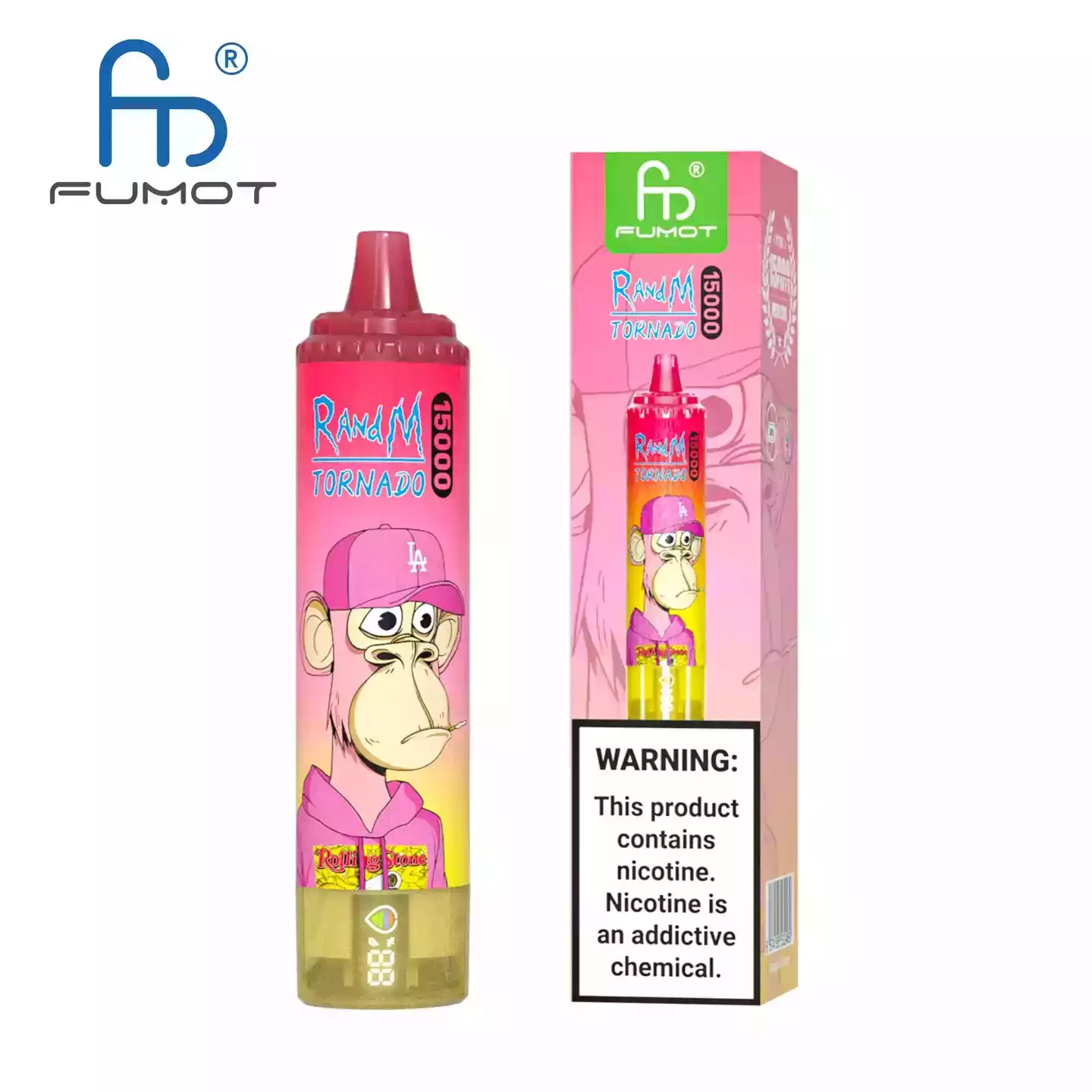 RandM Tornado 15000 Puffs Einweg Vape mit 25ml E-Liquid und Mesh Coil (9) RandM Tornado 15000 Puffs Einweg Vape mit 25ml E-Liquid und Mesh Coil (9)