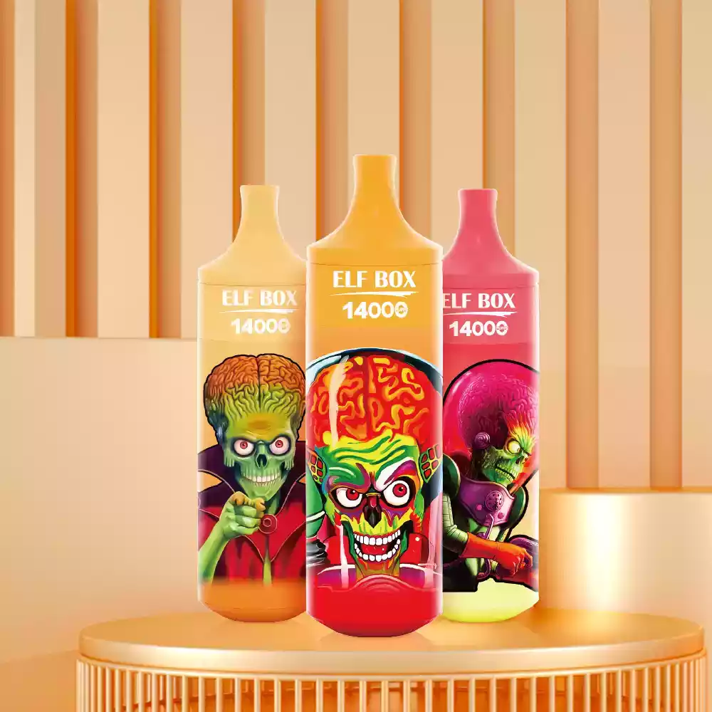 Titel ELF BOX RGB 14000 Puffs Vapeador Desechable0% 2% 3% 5% NicotineLatest Bolígrafo Vapeador Desechable (10) Titel ELF BOX RGB 14000 Puffs Vapeador Desechable0% 2% 3% 5% NicotineLatest Bolígrafo Vapeador Desechable (10)