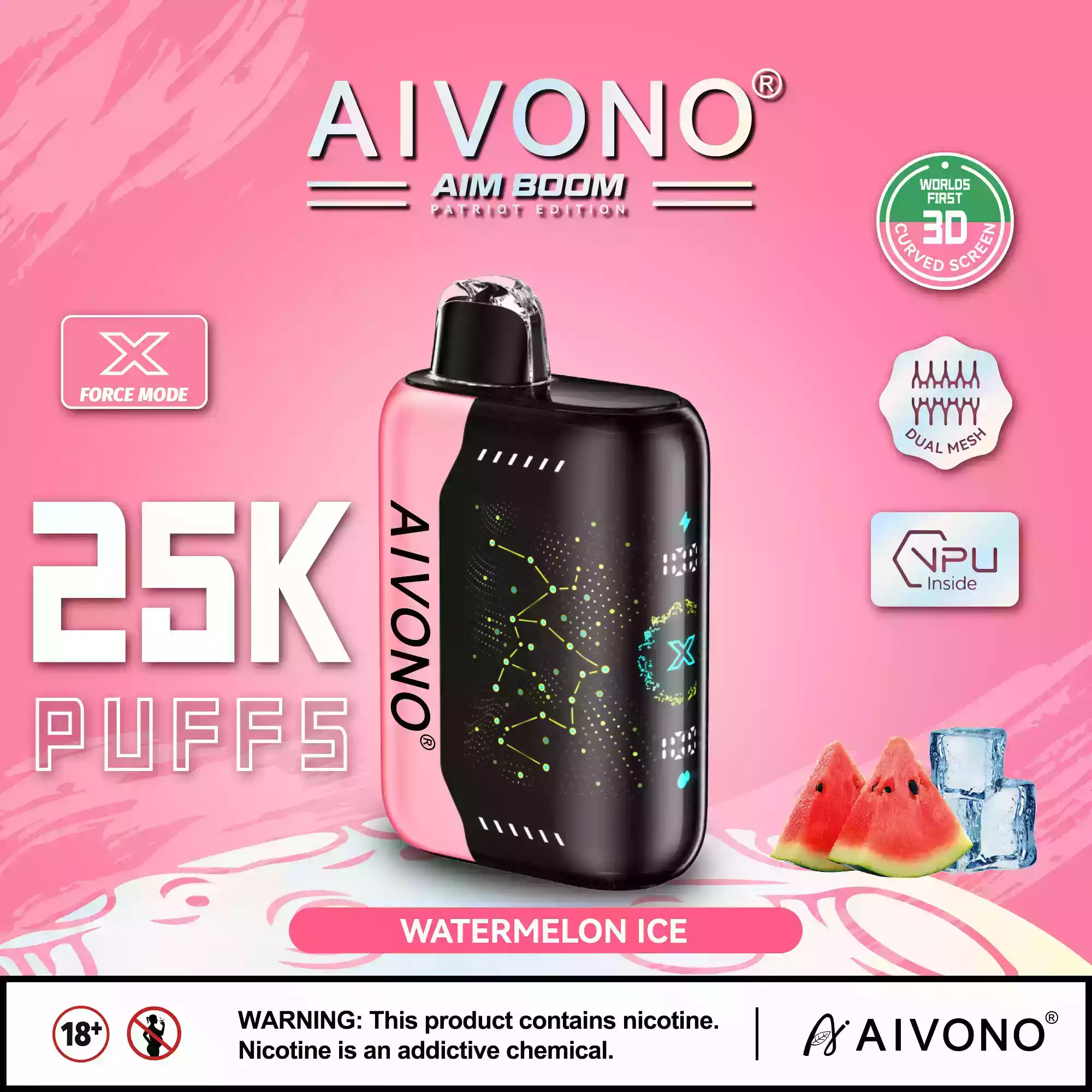 Top-Rated AIVONO AIM BOOM 25000 Puffs Einweg-Vape mit 28ml vorgefülltem Liquid und Mesh Coil (3) (2) Top-Rated AIVONO AIM BOOM 25000 Puffs Einweg-Vape mit 28ml vorgefülltem Liquid und Mesh Coil (3) (2)