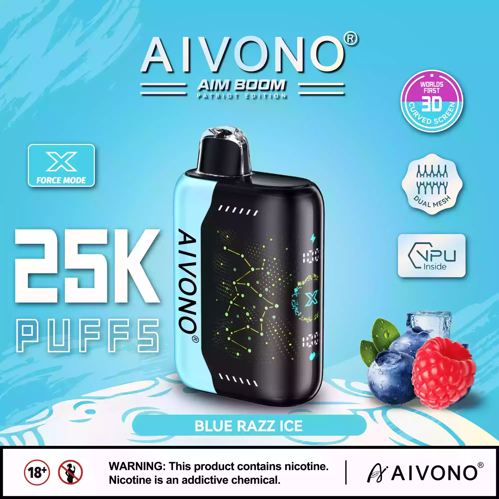 Top-Rated AIVONO AIM BOOM 25000 Puffs Einweg-Vape mit 28ml vorgefülltem Liquid und Mesh Coil (5) (2) Top-Rated AIVONO AIM BOOM 25000 Puffs Einweg-Vape mit 28ml vorgefülltem Liquid und Mesh Coil (5) (2)