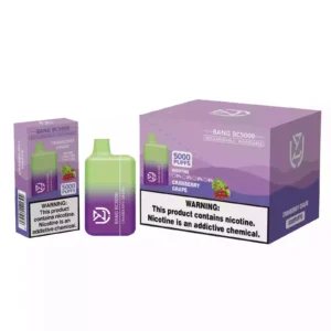 UZY Bang BC5000 Puffs 0% 2% 3% Nicotine Latest Original Disposable Vape Pen