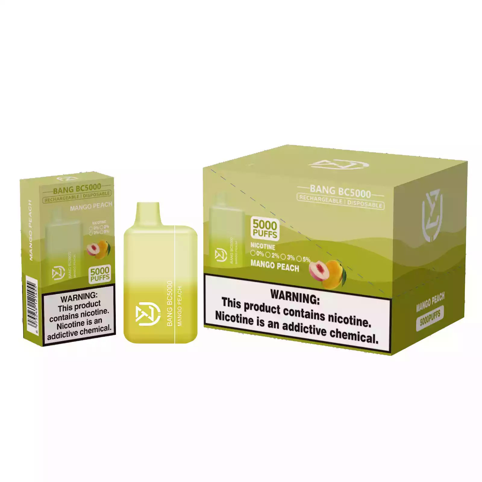 UZY Bang BC5000 Puffs 0% 2% 3% Nicotine Latest Original Disposable Vape Pen (8) UZY Bang BC5000 Puffs 0% 2% 3% Nicotine Latest Original Disposable Vape Pen (8)