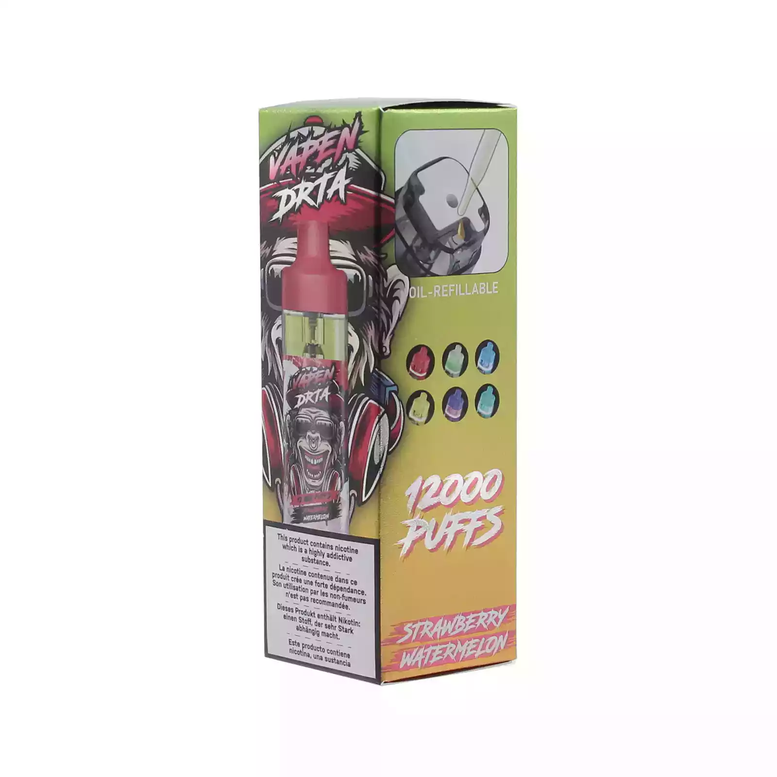 VAPEN TITAN 10000 PUFFS Single-Use E-Cigarette with Refillable E-Liquid Design (18) VAPEN TITAN 10000 PUFFS Single-Use E-Cigarette with Refillable E-Liquid Design (18)