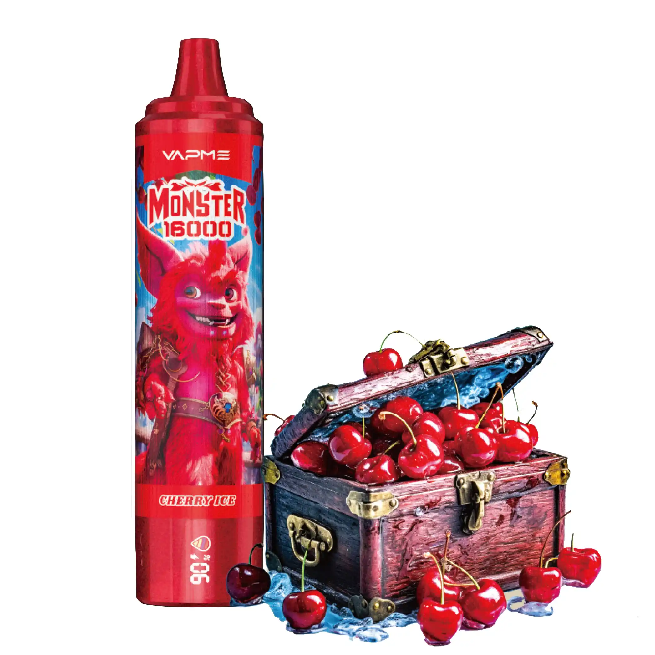 VAPME MONSTER 16000 Puffs 2%, 5% Nicotine, Mesh Coil Disposable Vape Pen (5) VAPME MONSTER 16000 Puffs 2%, 5% Nicotine, Mesh Coil Disposable Vape Pen (5)