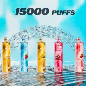 VAPME SHISHA HOOKAH 15000 Puffs 0% 2%,Nicotine, Mesh Coil Disposable Vape Pen