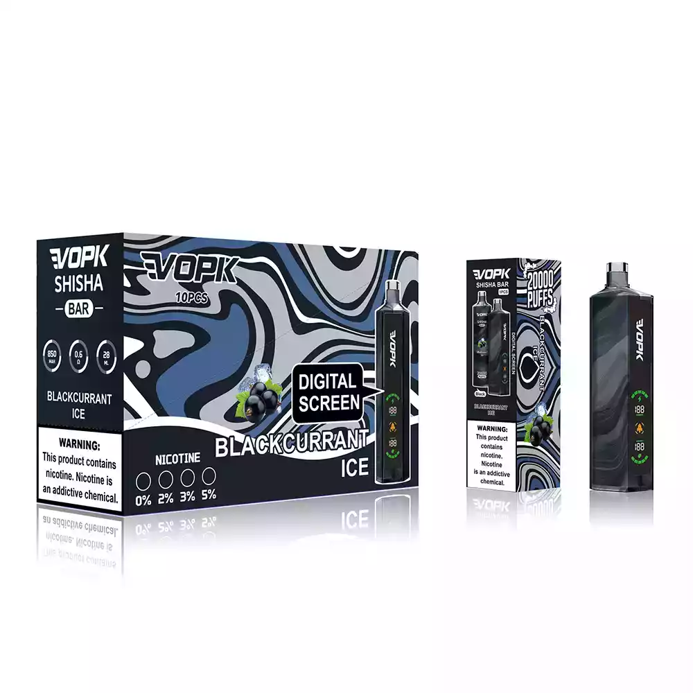 VOPK 20000 Puffs Disposable Vape with 28ml Prefilled Liquid and Large Display (2) VOPK 20000 Puffs Disposable Vape with 28ml Prefilled Liquid and Large Display (2)