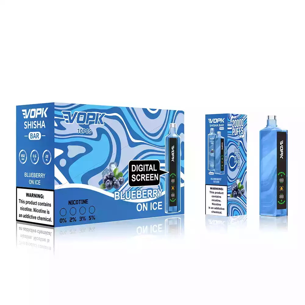 VOPK 20000 Puffs Disposable Vape with 28ml Prefilled Liquid and Large Display (9) VOPK 20000 Puffs Disposable Vape with 28ml Prefilled Liquid and Large Display (9)