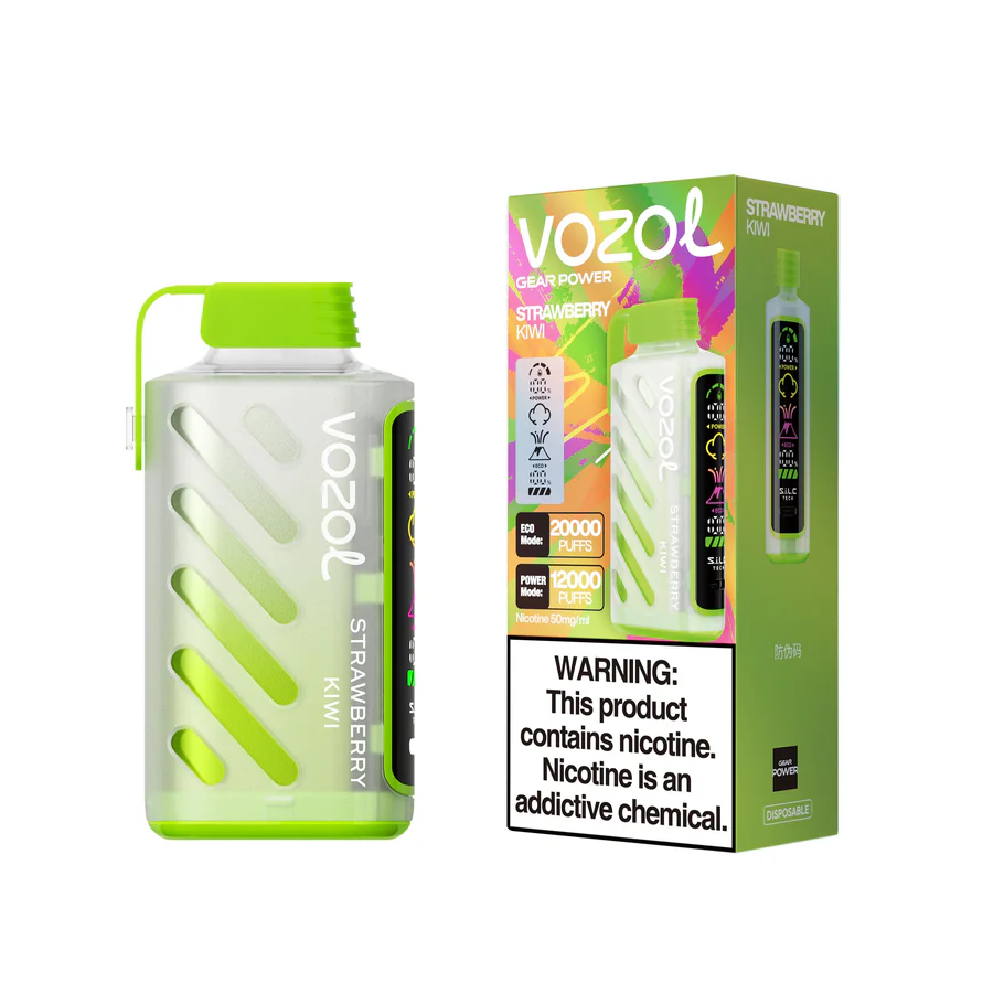 Vozol Gear Power 20K Puffs Three Tanks, LCD Display, Mesh Coil Disposable Vape Pen (5) Vozol Gear Power 20K Puffs Three Tanks, LCD Display, Mesh Coil Disposable Vape Pen (5)