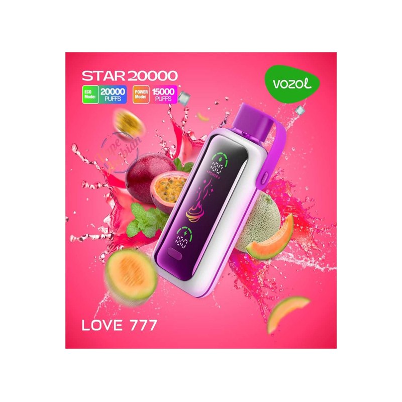 Vozol Star 20000 Puffs LCD Display, Mesh Coil Disposable Vape Pen (13) Vozol Star 20000 Puffs LCD Display, Mesh Coil Disposable Vape Pen (13)