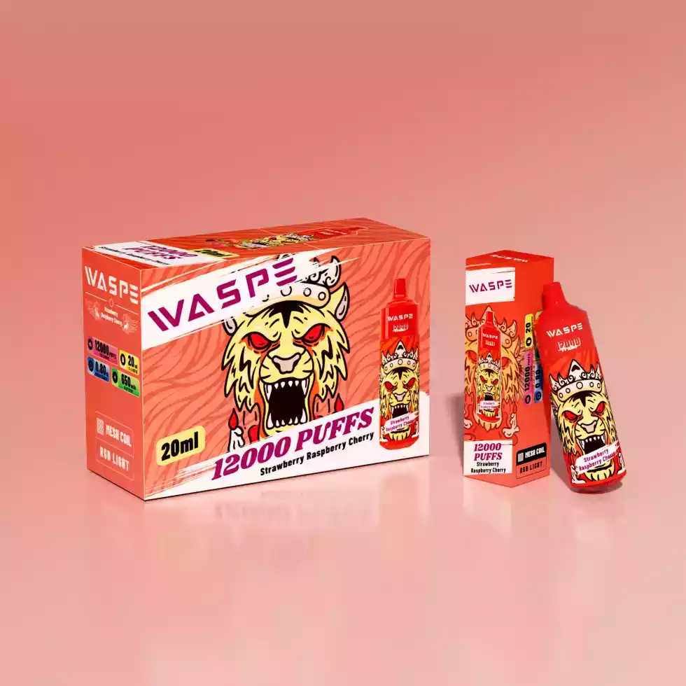 WASPE 12000 Puffs Disposable Vape with Cool Colored Lights and Mesh Coil (17) WASPE 12000 Puffs Disposable Vape with Cool Colored Lights and Mesh Coil (17)