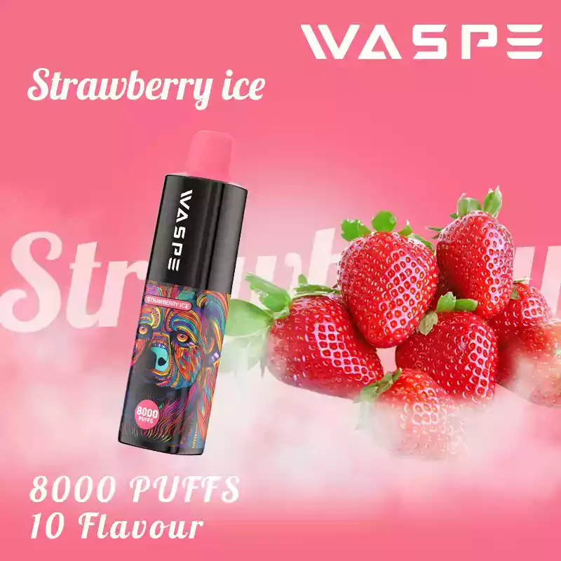 WASPE 8000 Puffs Disposable Vape with Mesh Coil and Premium E-liquid (19) WASPE 8000 Puffs Disposable Vape with Mesh Coil and Premium E-liquid (19)