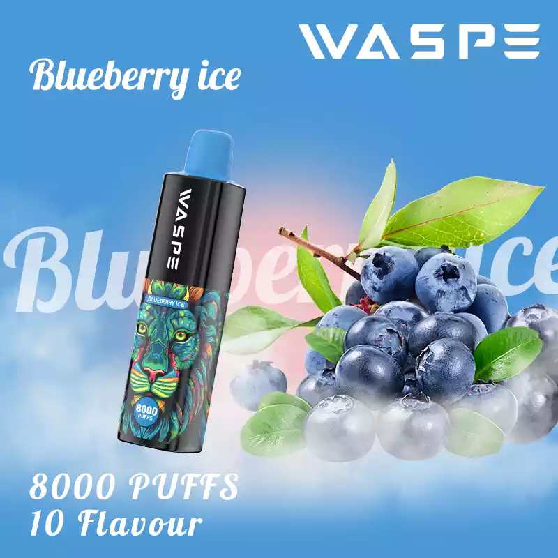 WASPE 8000 Puffs Disposable Vape with Mesh Coil and Premium E-liquid (23) WASPE 8000 Puffs Disposable Vape with Mesh Coil and Premium E-liquid (23)