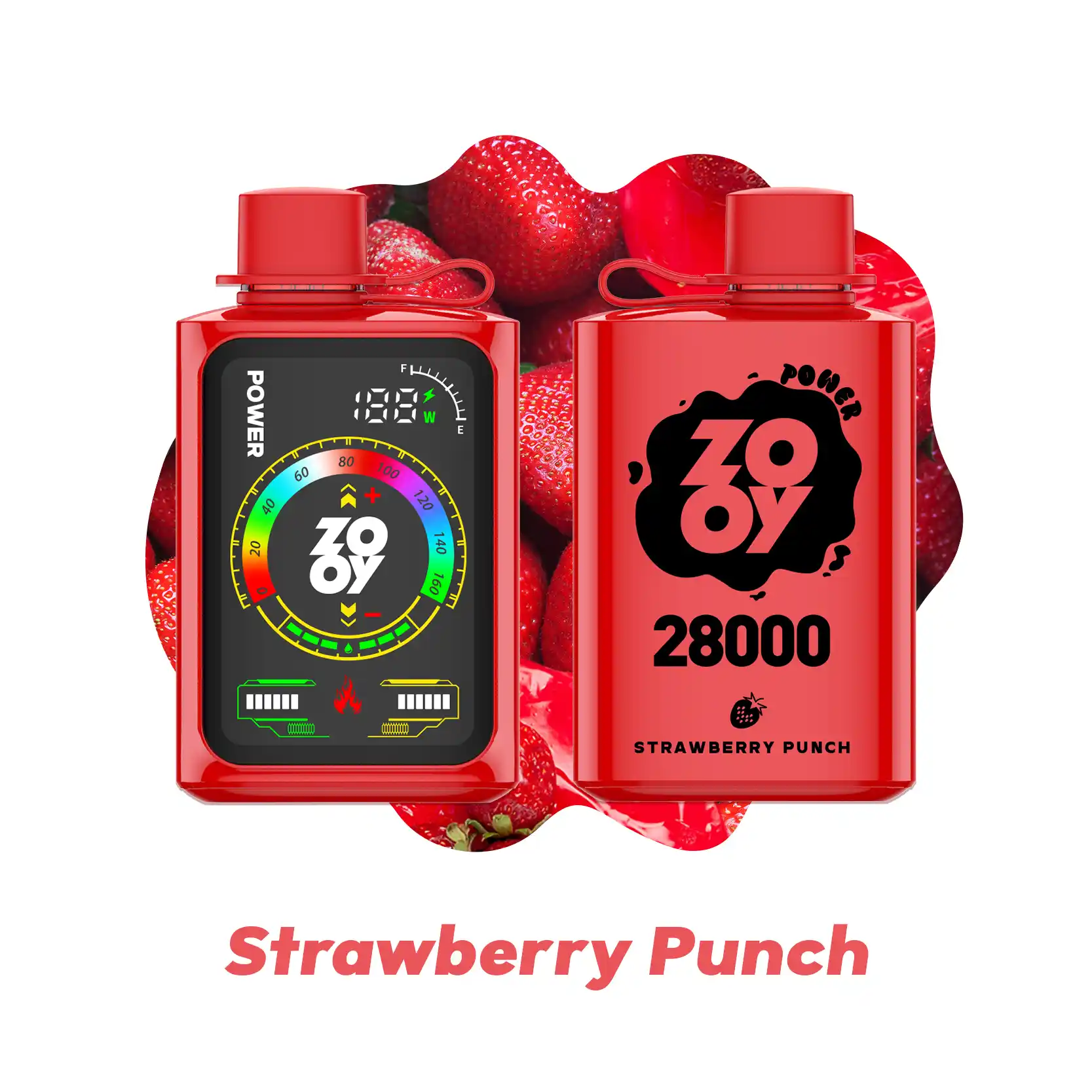 ZOOY POWER 28000 Puffs Smart Display Touch Screen Disposable Vape (5) ZOOY POWER 28000 Puffs Smart Display Touch Screen Disposable Vape (5)