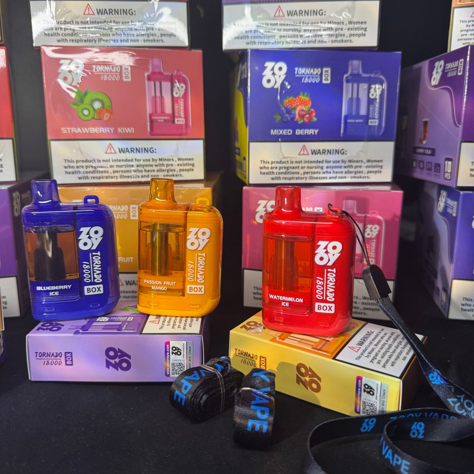 ZOOY Tornado 18000 Puffs Disposable Vape Customizable Draws and Smooth Vaping Experience (6) ZOOY Tornado 18000 Puffs Disposable Vape Customizable Draws and Smooth Vaping Experience (6)