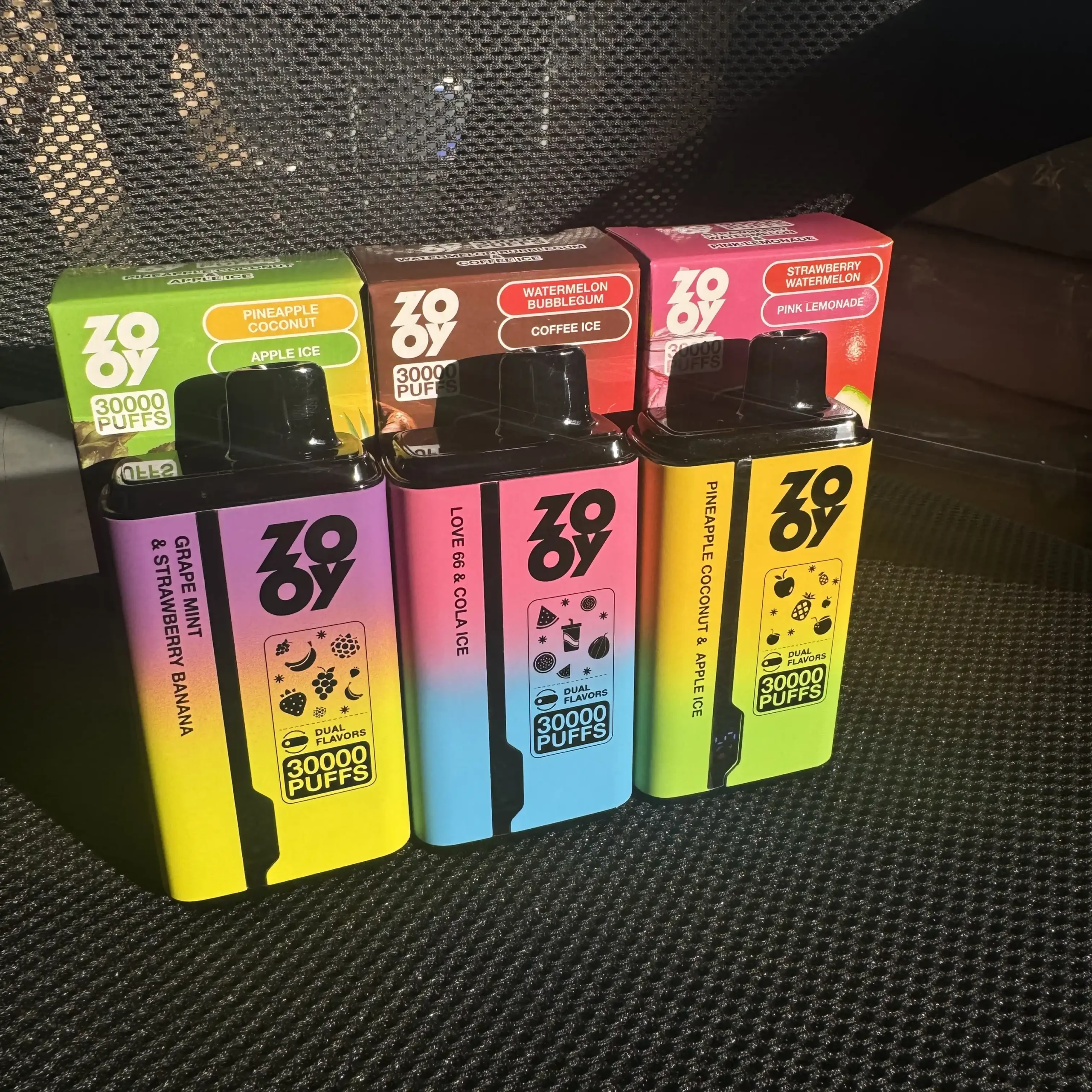 ZOOY Twins 30000 Puffs Disposable Vape Dual Flavor Switching with Smart Display (15) ZOOY Twins 30000 Puffs Disposable Vape Dual Flavor Switching with Smart Display (15)