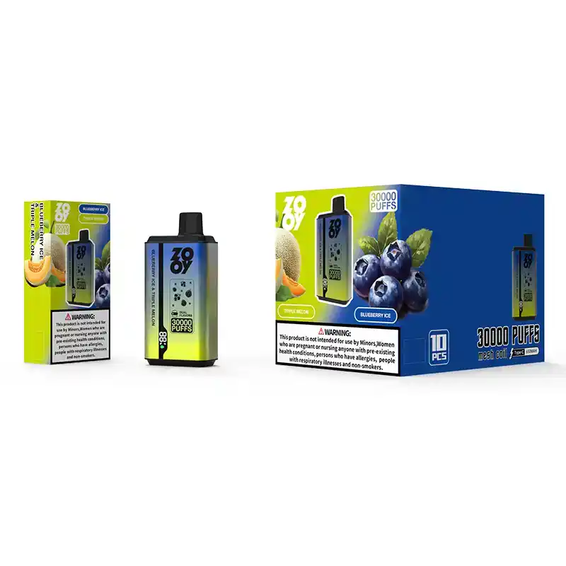 ZOOY Twins 30000 Puffs Disposable Vape Dual Flavor Switching with Smart Display (8) ZOOY Twins 30000 Puffs Disposable Vape Dual Flavor Switching with Smart Display (8)
