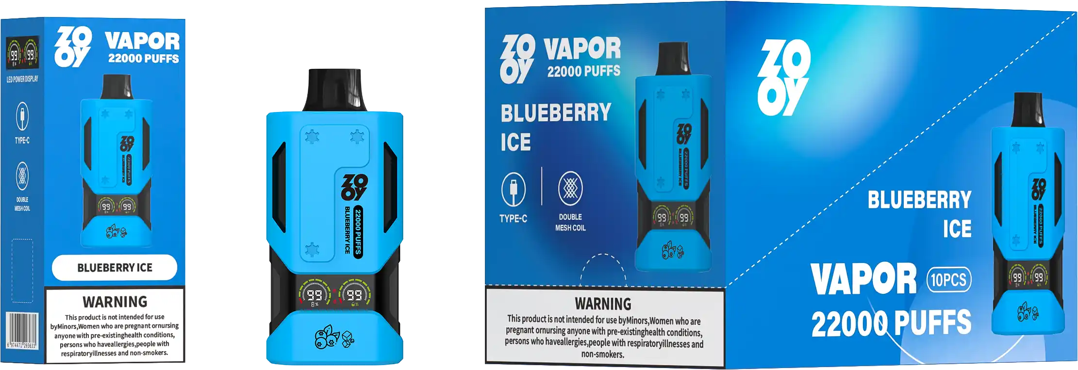 ZOOY Vapor 22000 Puffs Disposable Vape Smart Display & Customizable Airflow for Ultimate Vaping (32) ZOOY Vapor 22000 Puffs Disposable Vape Smart Display & Customizable Airflow for Ultimate Vaping (32)