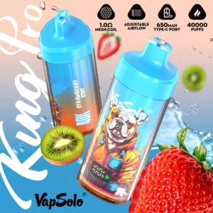  Vapsolo KING PRO-40K Puffs Einweg-Vape mit Mesh Coil und LCD-Display