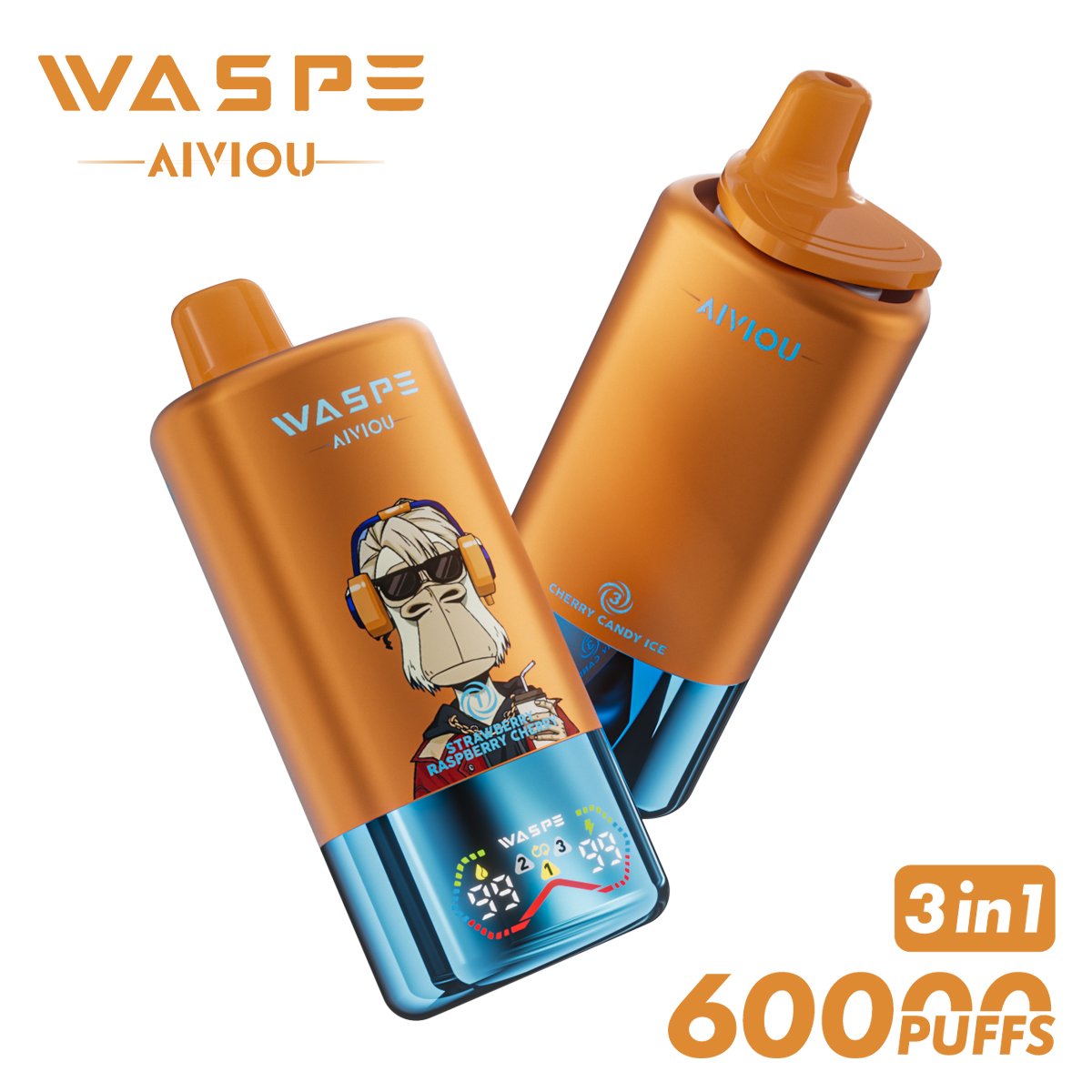 WASPE 3 in 1 60000 PUFFS Disposable Vape with LED Display (11) WASPE 3 in 1 60000 PUFFS Disposable Vape with LED Display (11)